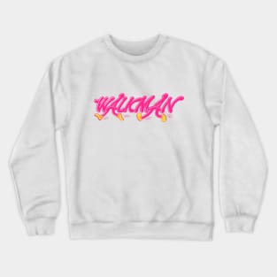 Classic Walkman retro logo Crewneck Sweatshirt